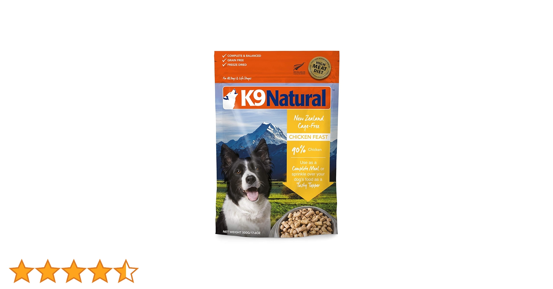 ★ K9 Natural フリーズドライ チキン★500g×2袋！ 2点セット ペット用品 ☆ K9 Natural フリーズドライ チキン